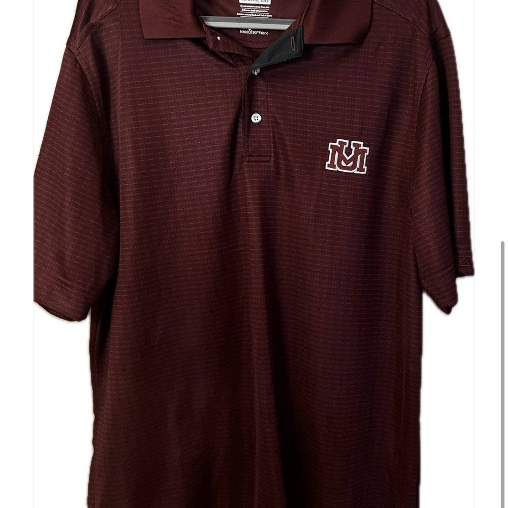 Cutter & Buck Brown Polo Shirt Classic Design
